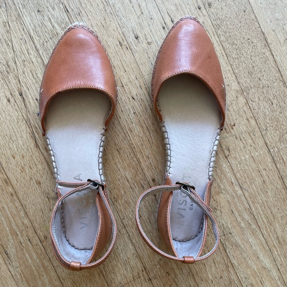 Viscata Barcelona Espadrille Flats leather